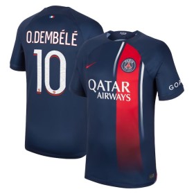 Nogometni Dres Paris Saint-Germain Dembele 10 Domaći 2023-24
